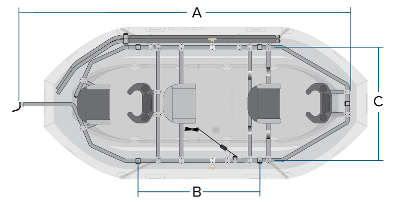 Slipstream 129 Raft Frame