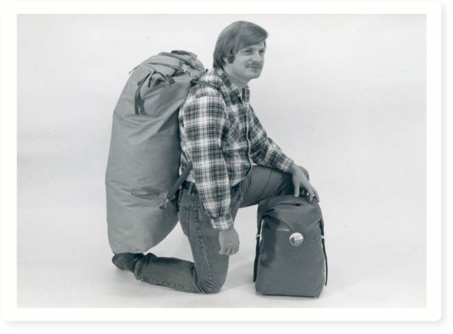 NRS employee modeling early Bill’s Bags