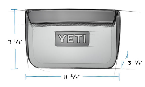 Yeti Sidekick Dry Bag **FOR Any Kayak** 