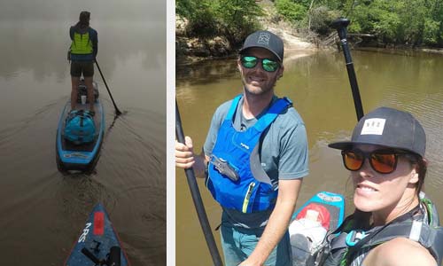 An Anniversary SUP Adventure on the Neuse River