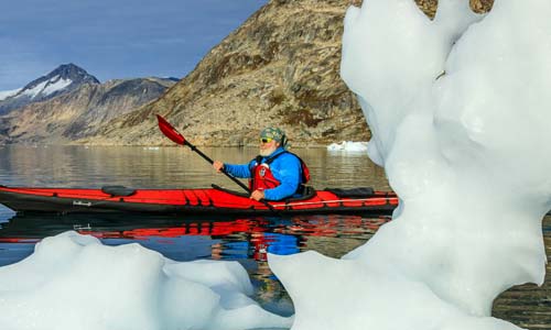 Sea Kayaking Fjords and Battling Your Carbon Footprint