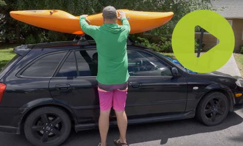 How to Tie Down a Kayak on a Car with One Strap