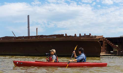 The Ghost Ships of Mallows Bay